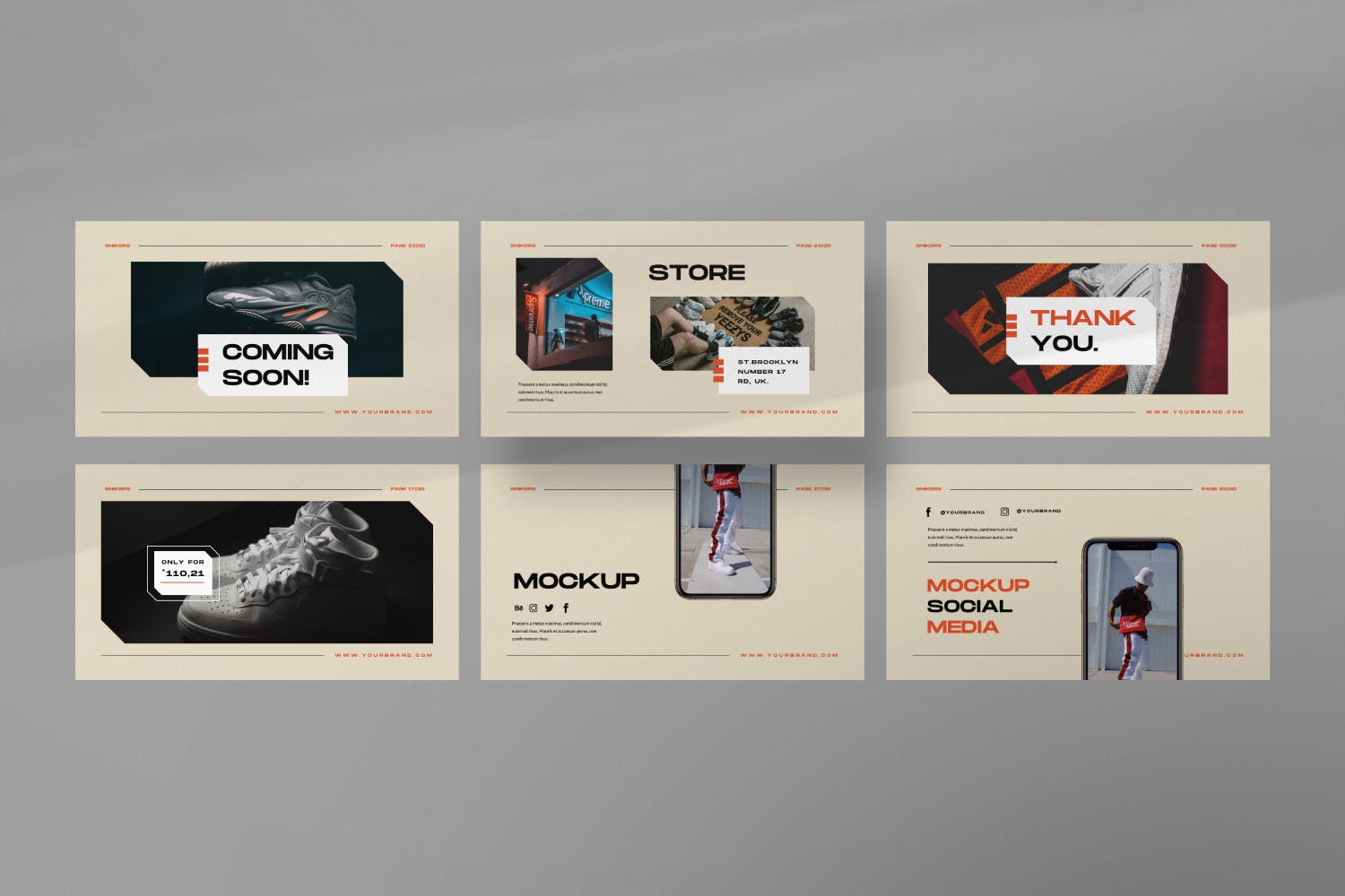 现代创意学校简介 图文排版设计PPT模板 Bright